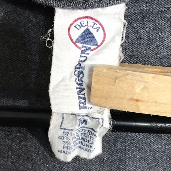 Delta Ringspun Womens Graphic Razorback Tee Workout T-shirt with Wine Sz Medium - Picture 8 of 12